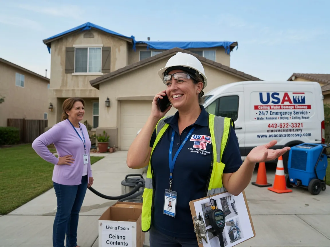 Ceiling Water Damage Restoration Linden, IN FAQs